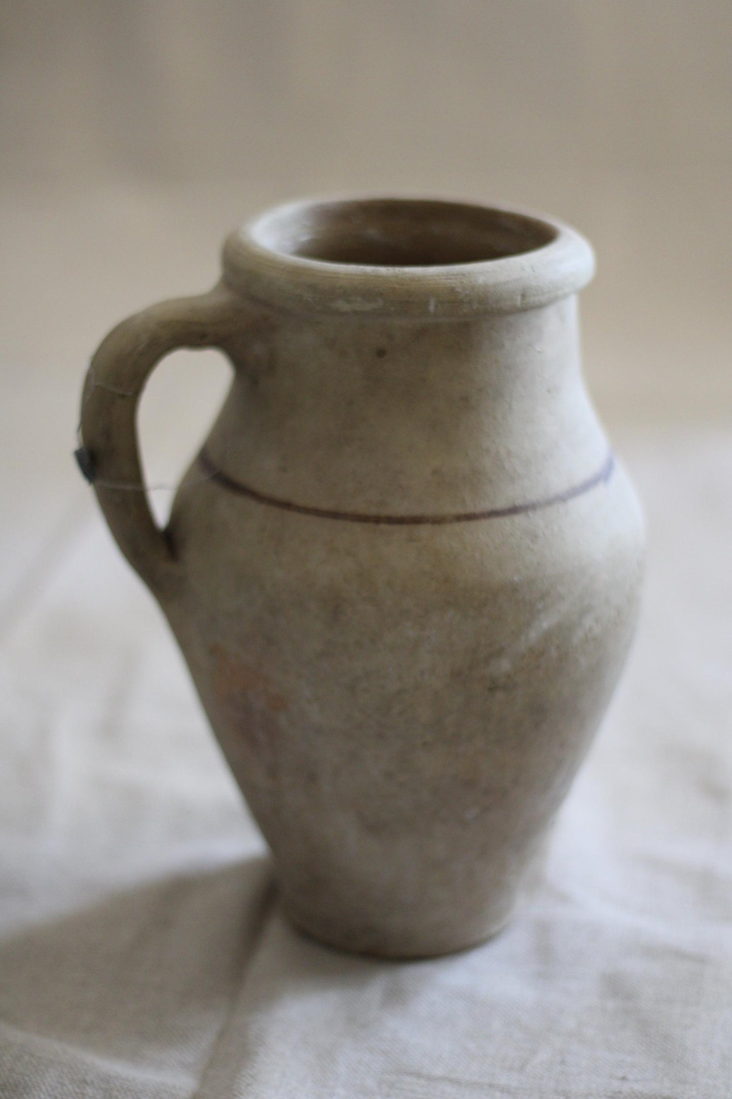 Vintage Turkish Avanos Vase / Olive Jar